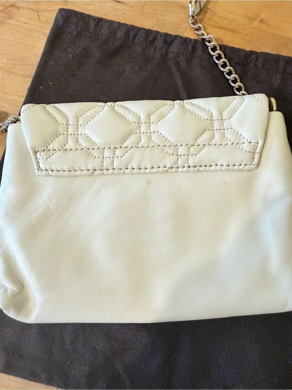 Kate Spade Astor Court Naomi bone quilted crossbody WKRU1999